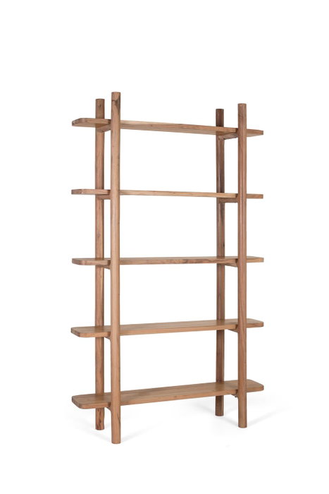 GINER Y COLOMER Étagère fabriquée à la main en bois d'acacia 110cm